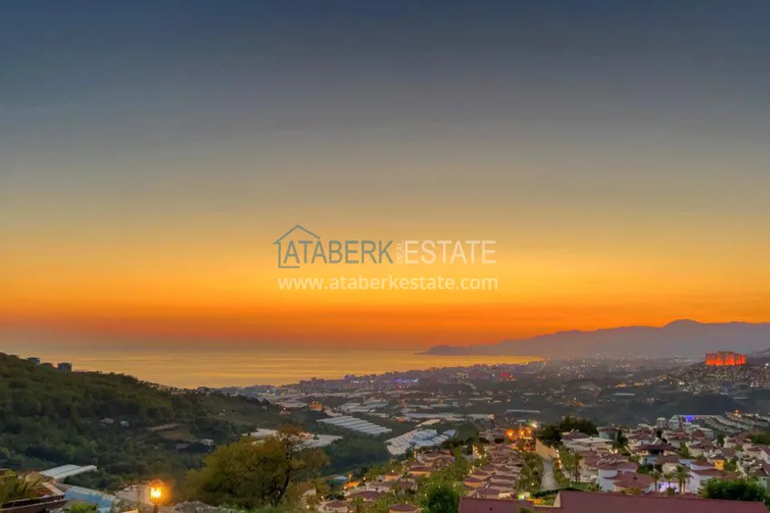 Приобрести Двухкомнатная квартира с мебелью, застекленным балконом и видом на море - Каргыджак, Алания 12 