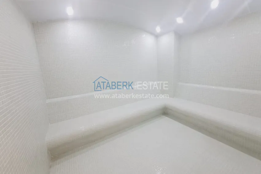 Пентхаус-дуплекс меблированный в современном новом комплексе – Алания, Махмутлар 12 