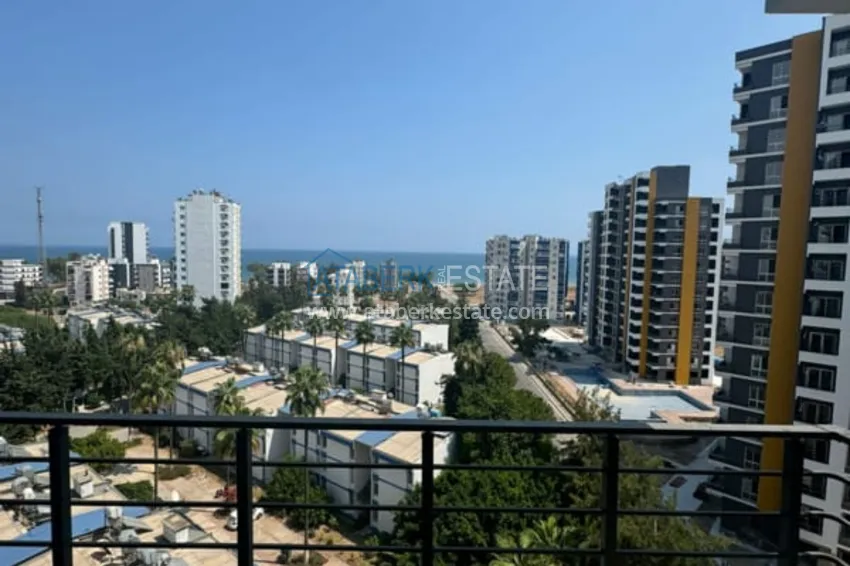 Приобрести Двухкомнатная квартира с видом на море по доступной цене в районе Тедже, Мерсин 13