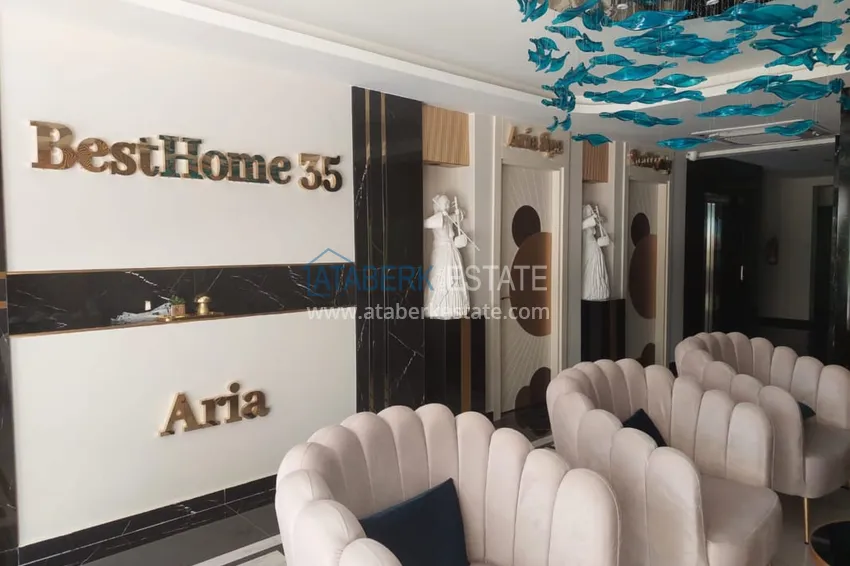 Двухкомнатная квартира для аренды в центре Алании №23 13 