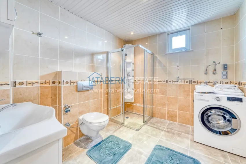 Приобрести Квартира под ключ с открытым видом на море в комплексе на первой береговой - район Тосмур, Алания 15 