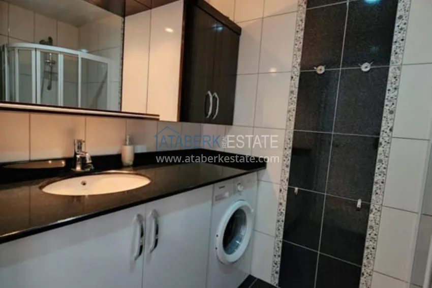 Приобрести Трёхкомнатные апартаменты с мебелью и видом на море, район Махмутлар – Алания 17