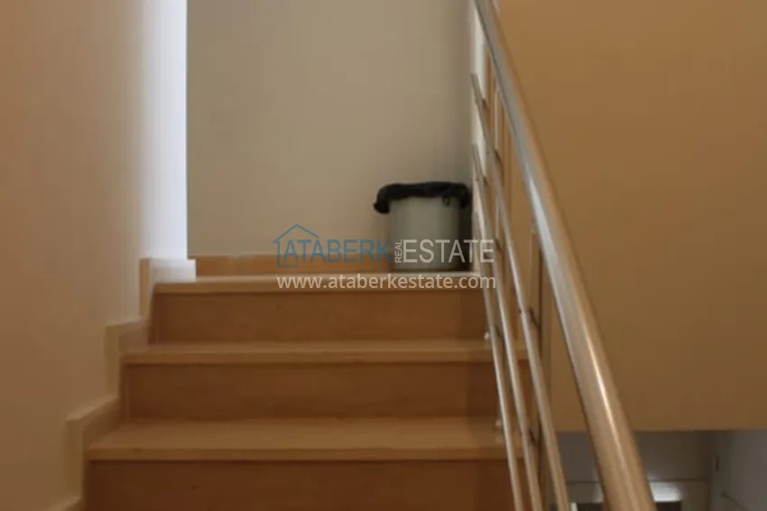 Приобрести Видовой меблированный пентхаус-дуплекс в центре Алании - 550 метров от пляжа Клеопатра 15