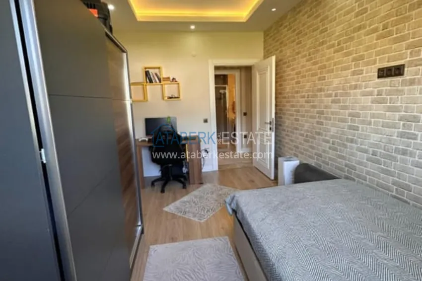 Приобрести Квартира с мебелью в центре района Оба. Подходит для ВНЖ и гражданства 18 