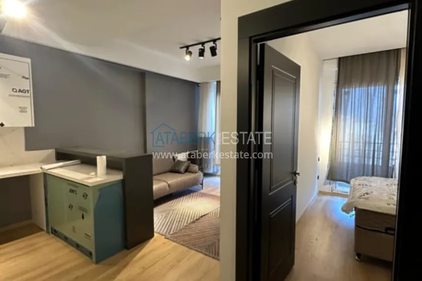 Приобрести Двухкомнатный пентхаус с частичным видом на море в Мерсине, Тедже 2 