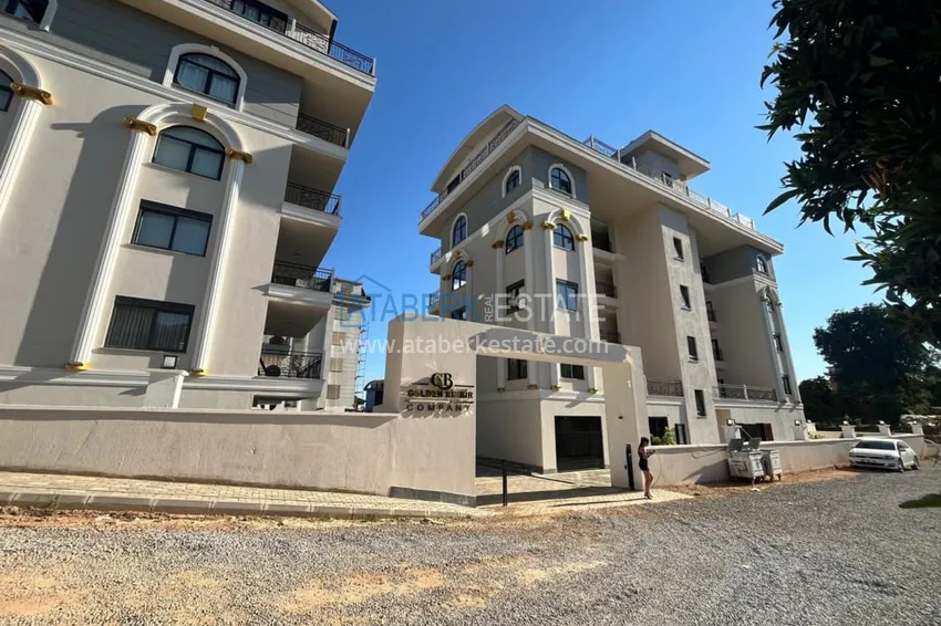 Квартира 1+1 с чистовой отделкой и видом на горы, район Оба – Алания 2