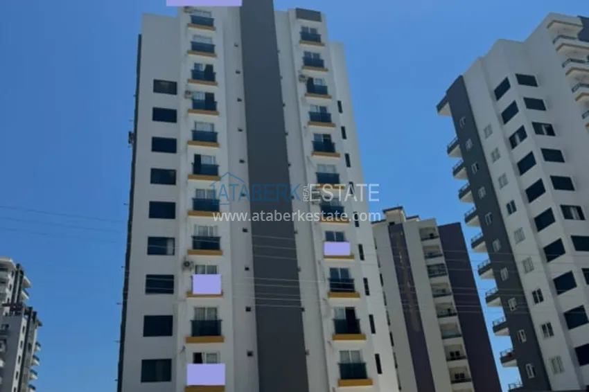 Трехкомнатная квартира напрямую от собственника с огромной террасой – район Тедже, Мерсин 1 