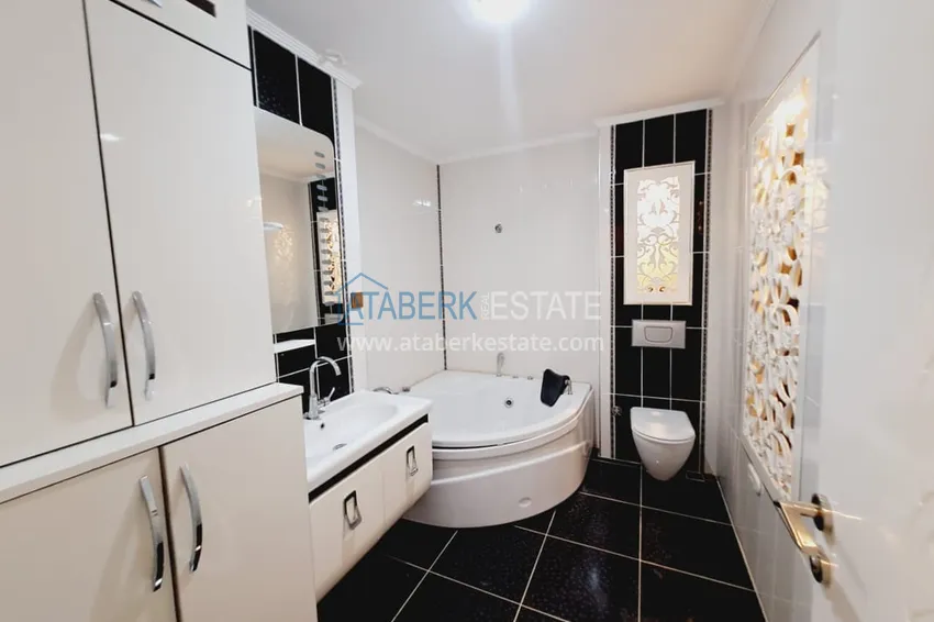 Приобрести Большой дуплекс в центре Алании с отдельной кухней – право на получение гражданства и ВНЖ 27 