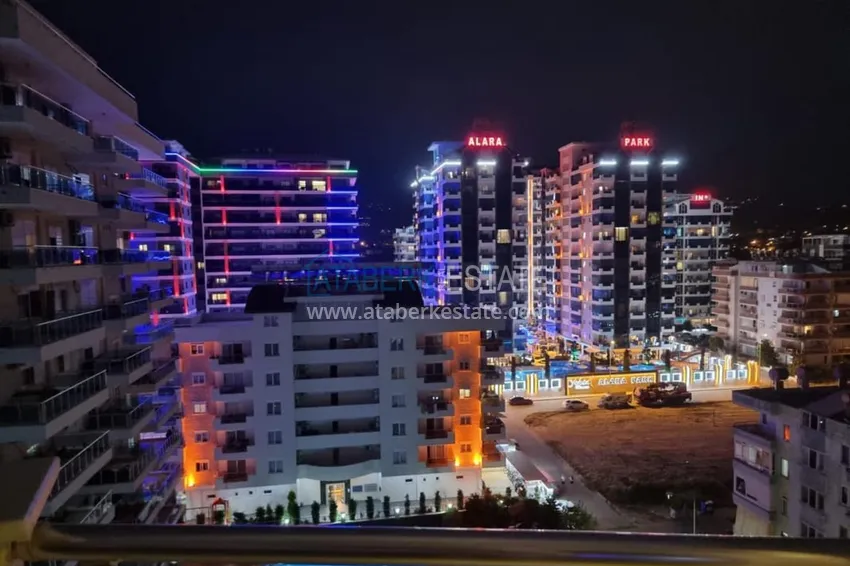 Приобрести Трёхкомнатные апартаменты с мебелью и видом на море, район Махмутлар – Алания 22