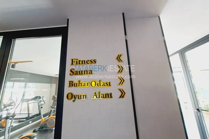 Недвижимость под ВНЖ и гражданство – квартира 1+1 70 м2 в Алании, район Оба 23