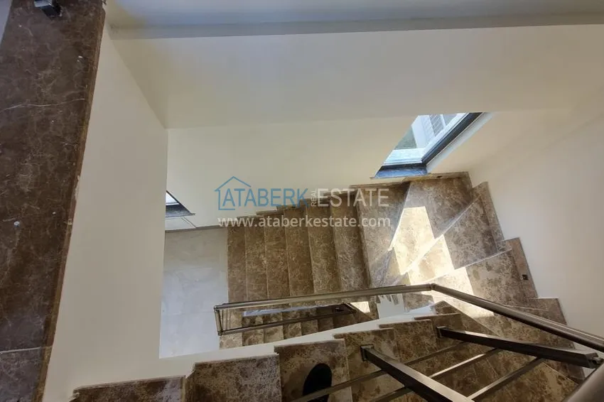 Приобрести Вилла от застройщика в коттеджном комплексе в районе Каргыджак, Алания 17