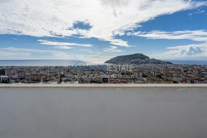 Приобрести Квартира-дуплекс под ключ с шикарным панорамным видом в Алании. Недвижимость под ВНЖ 22