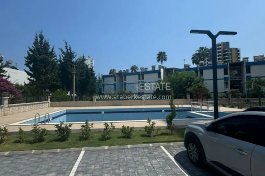 Двухкомнатная квартира с видом на море по доступной цене в районе Тедже, Мерсин 4