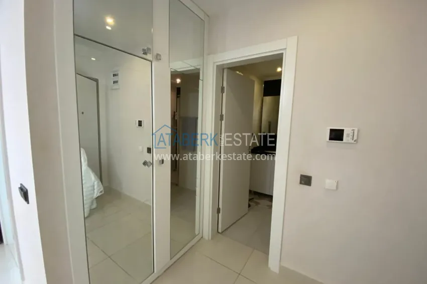 Приобрести Меблированная квартира 1+1 с видом на море в элитном комплексе, район Каргыджак – Алания 2