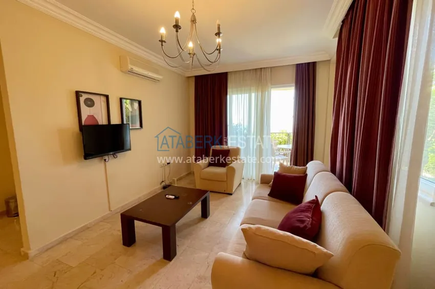 Приобрести Квартира 1+1 с мебелью и потрясающими видовыми характеристиками, район Махмутлар – Алания 2 