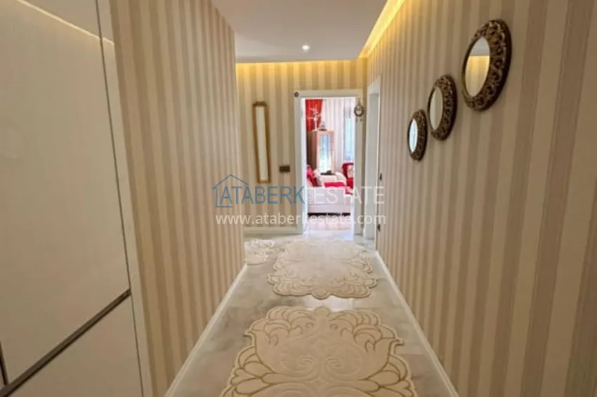 Приобрести Квартира с мебелью в центре района Оба. Подходит для ВНЖ и гражданства 3 