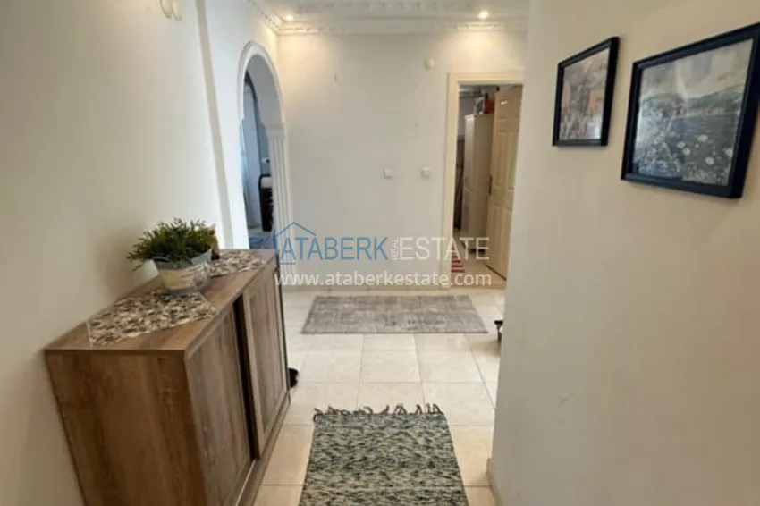 Двухкомнатная квартира с мебелью, застекленным балконом и видом на море - Каргыджак, Алания 2 