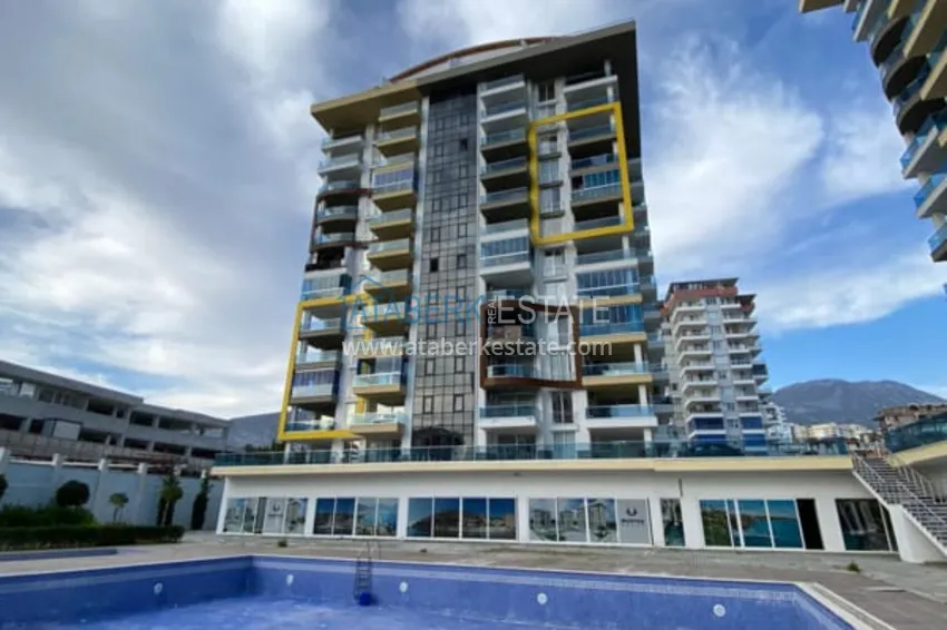 Роскошная цена! Меблированная квартира в современном жилом комплексе - Махмутлар 1