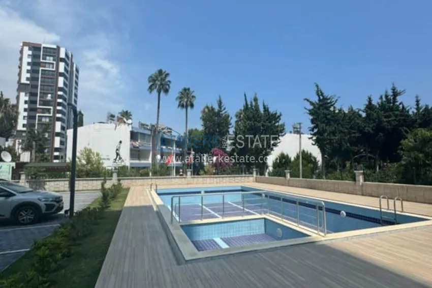 Двухкомнатная квартира с видом на море по доступной цене в районе Тедже, Мерсин 5