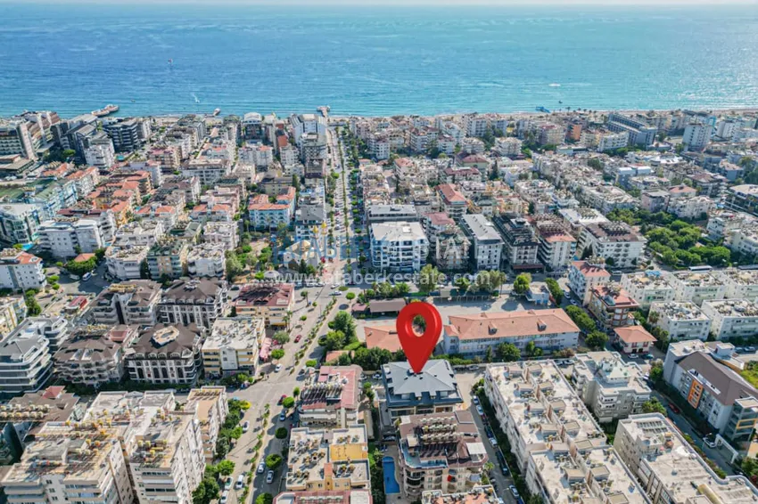 Квартира 1+1 с чистовой отделкой в современном комплексе, район Оба – Алания 4 