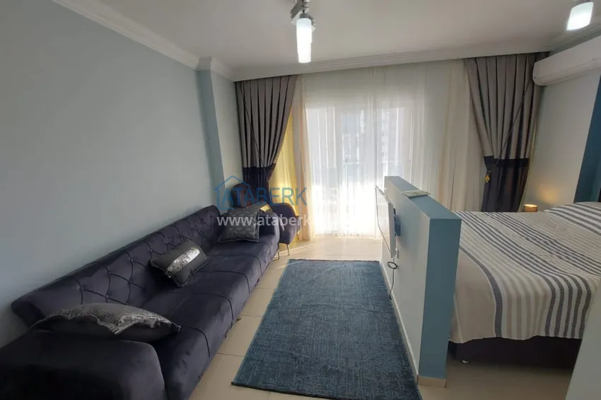 Приобрести Однокомнатная меблированная квартира в 350 метрах от моря – Алания, район Махмутлар 3 