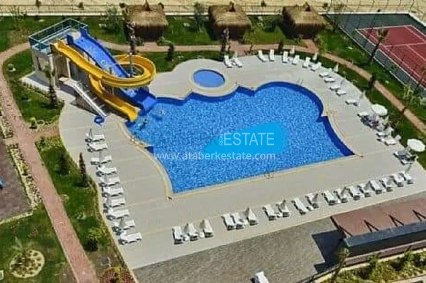 Двухкомнатная квартира под ключ в комплексе с концепцией отеля – Алания, район Авсаллар 4 