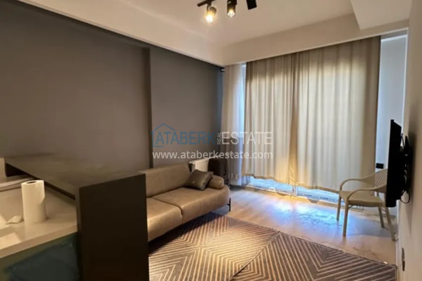 Приобрести Двухкомнатный пентхаус с частичным видом на море в Мерсине, Тедже 5 