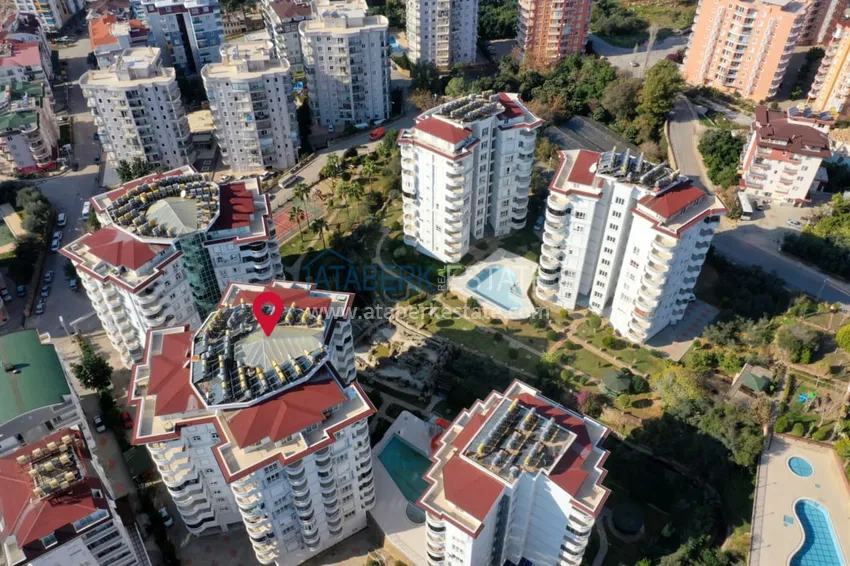 Квартира под ключ в Алании, район Тосмур, всего в 800 метрах от моря! Подходит под ВНЖ 4 