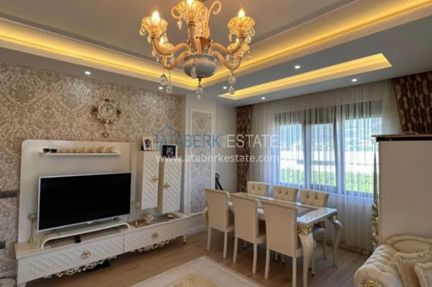 Приобрести Квартира с мебелью в центре района Оба. Подходит для ВНЖ и гражданства 5 