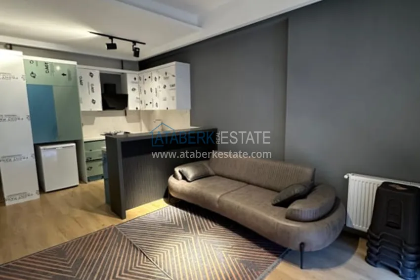 Приобрести Двухкомнатный пентхаус с частичным видом на море в Мерсине, Тедже 6 