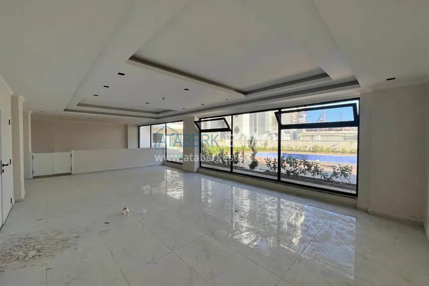 Квартира 1+1 с чистовой отделкой и видом на горы, район Оба – Алания 5