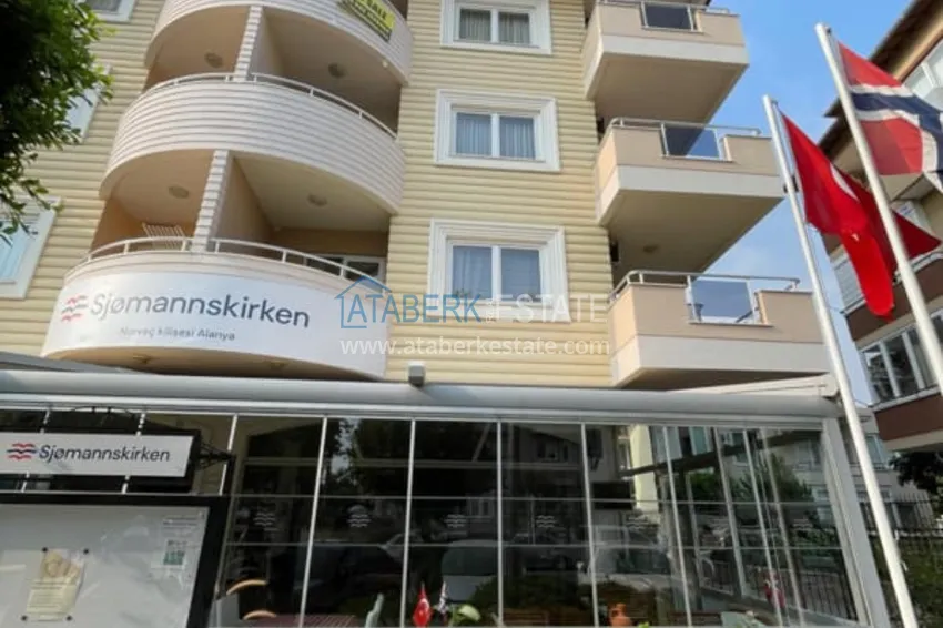 Квартира 2+1 меблированная в комплексе с минимальной инфраструктурой – центр Алании 4 