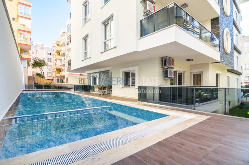 Квартиры под ключ по выгодной цене в центре Алании, район пляжа Клеопатра 5 