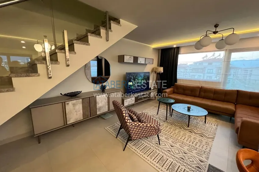 Приобрести Пентхаус-дуплекс с мебелью на первой береговой линии в районе Кестель 7