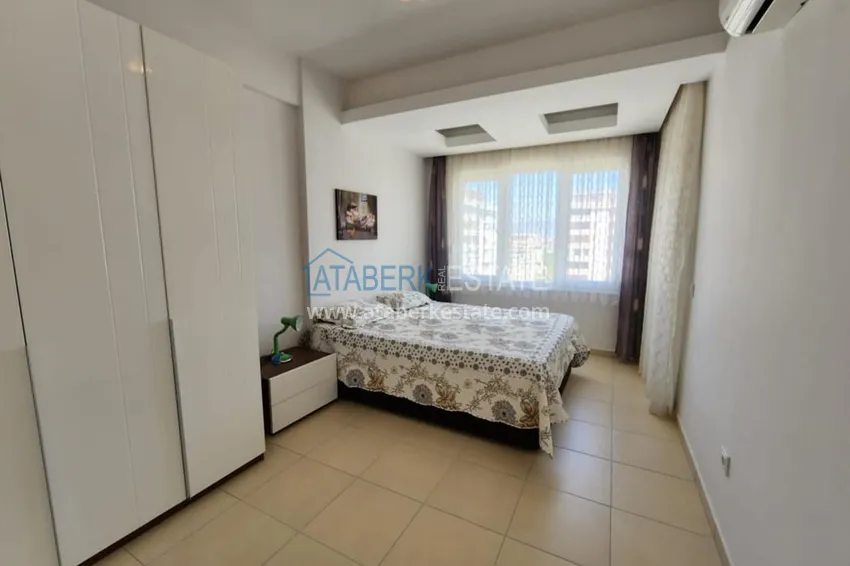 Приобрести Трёхкомнатные апартаменты с мебелью и видом на море, район Махмутлар – Алания 7