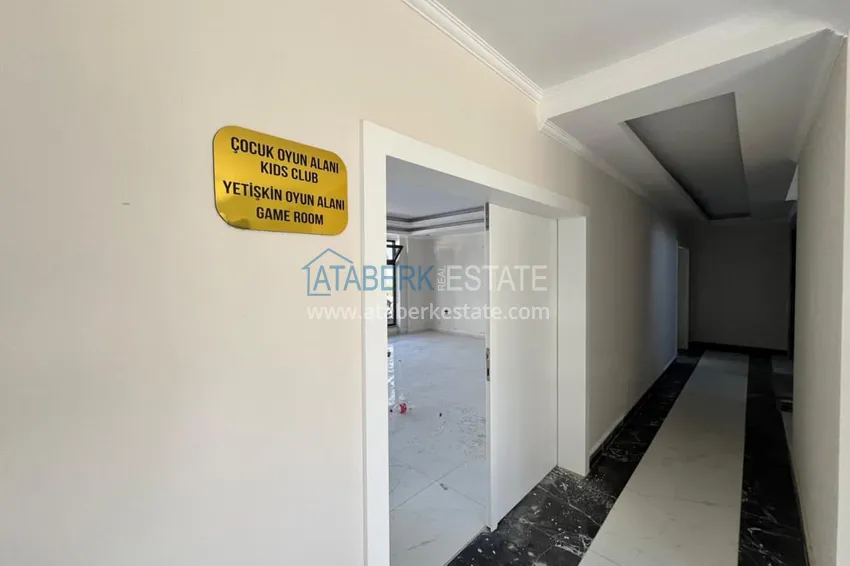 Квартира 1+1 с чистовой отделкой и видом на горы, район Оба – Алания 6