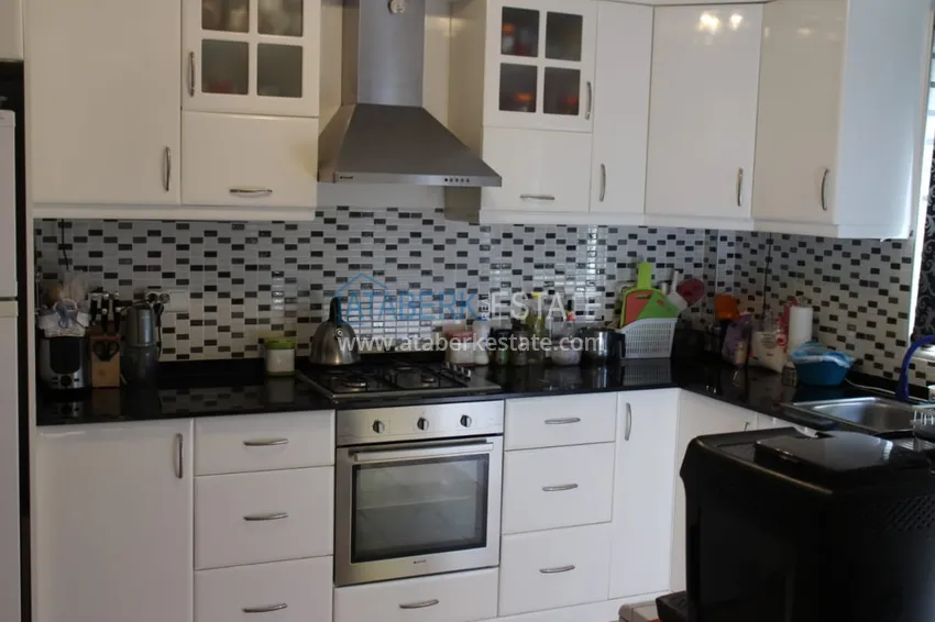 Приобрести Видовой меблированный пентхаус-дуплекс в центре Алании - 550 метров от пляжа Клеопатра 6