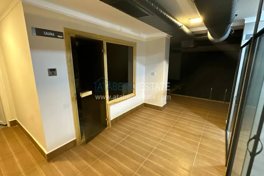 Двухкомнатная квартира с мебелью, застекленным балконом и видом на море - Каргыджак, Алания 7 