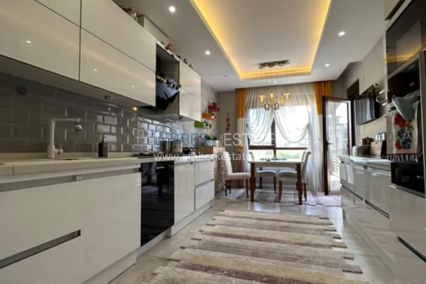 Приобрести Квартира с мебелью в центре района Оба. Подходит для ВНЖ и гражданства 7 