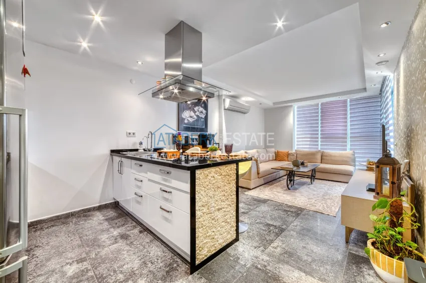 Приобрести Квартира с мебелью и видом на море в Джикджилли - недвижимость под ВНЖ и гражданство 8 