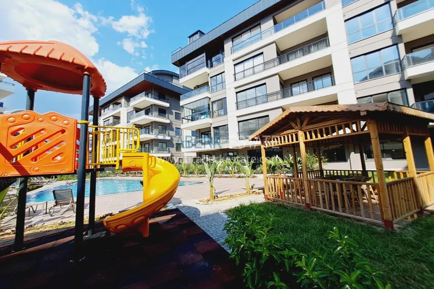 Недвижимость под ВНЖ и гражданство – квартира 1+1 70 м2 в Алании, район Оба 7