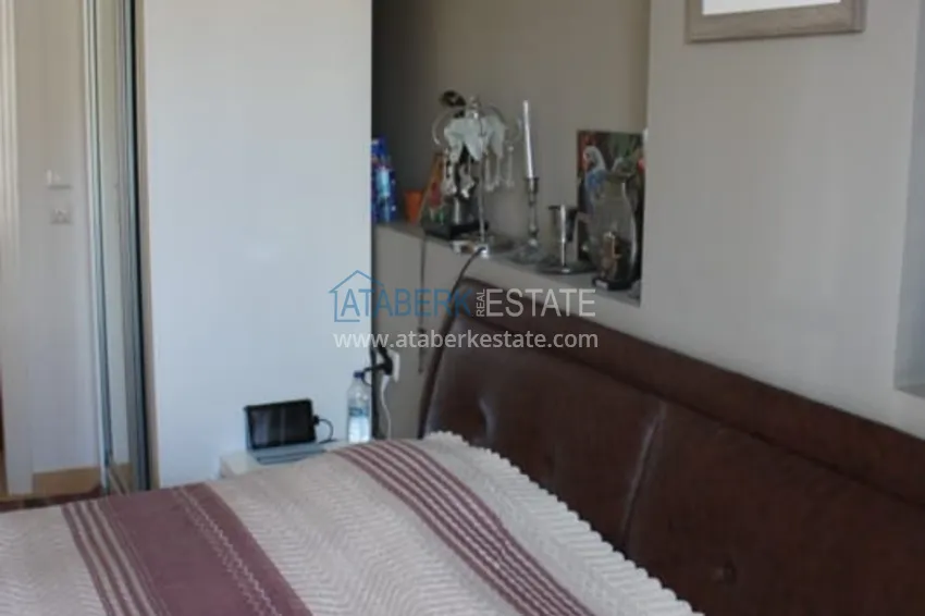 Приобрести Видовой меблированный пентхаус-дуплекс в центре Алании - 550 метров от пляжа Клеопатра 7