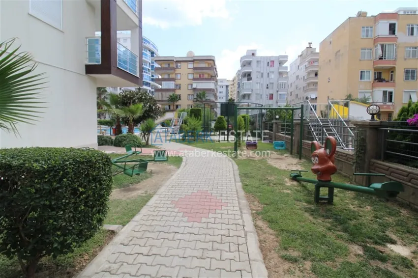 Однокомнатная меблированная квартира в 350 метрах от моря – Алания, район Махмутлар 8 