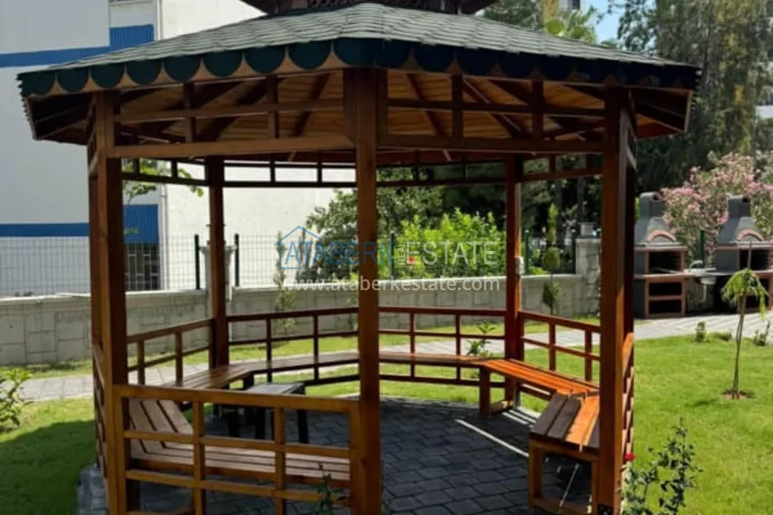 Двухкомнатная квартира с видом на море по доступной цене в районе Тедже, Мерсин 10