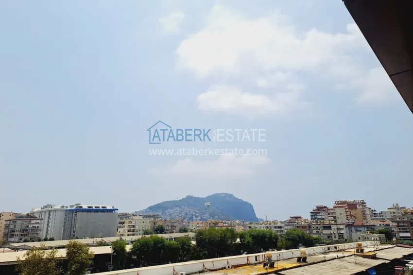 Приобрести Меблированная студия с видом на горы - район пляжа Клеопатра, центр Алании 8 