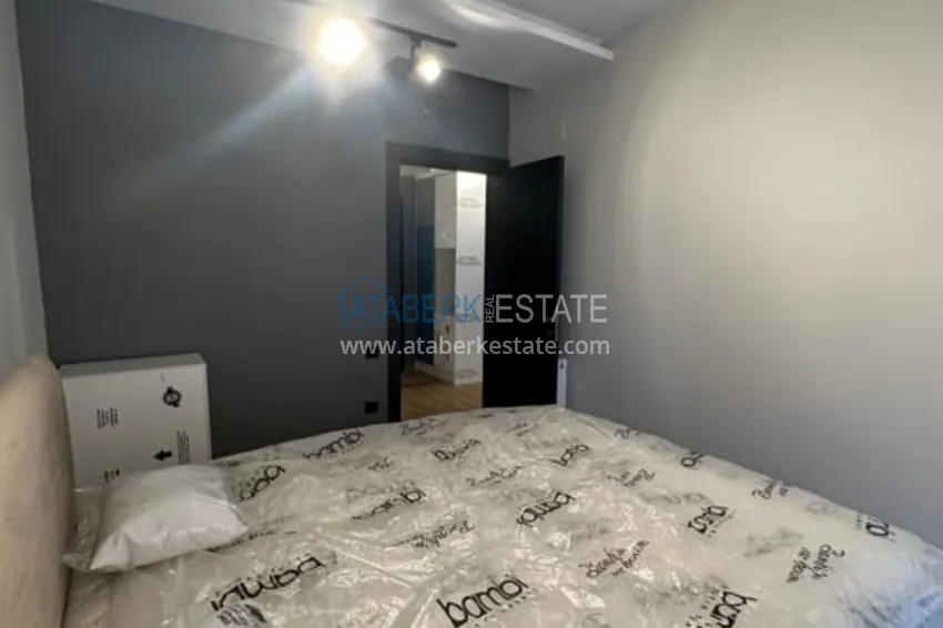 Приобрести Двухкомнатный пентхаус с частичным видом на море в Мерсине, Тедже 10 