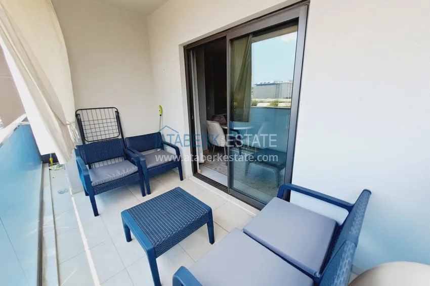 Приобрести Меблированная студия с видом на горы - район пляжа Клеопатра, центр Алании 9 