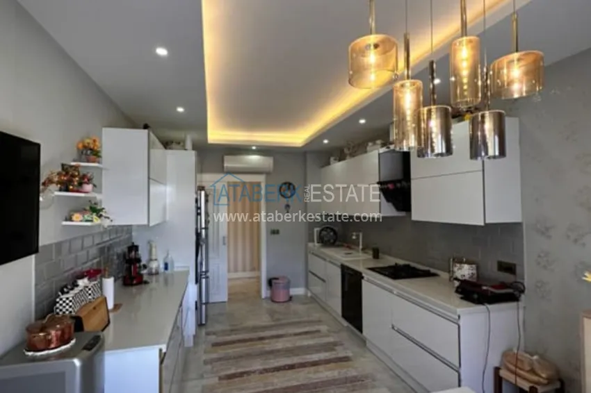 Приобрести Квартира с мебелью в центре района Оба. Подходит для ВНЖ и гражданства 10 