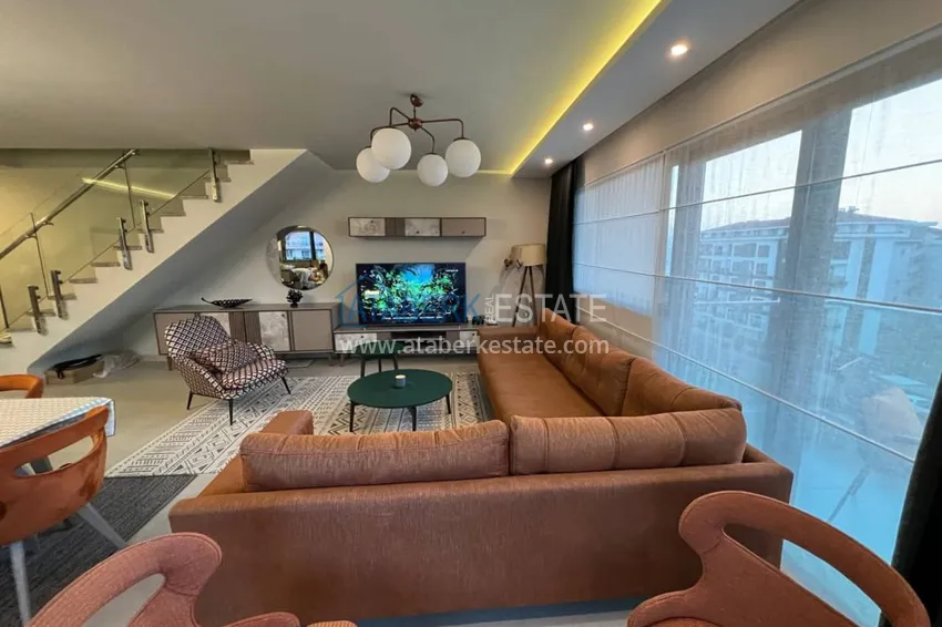 Приобрести Пентхаус-дуплекс с мебелью на первой береговой линии в районе Кестель 11