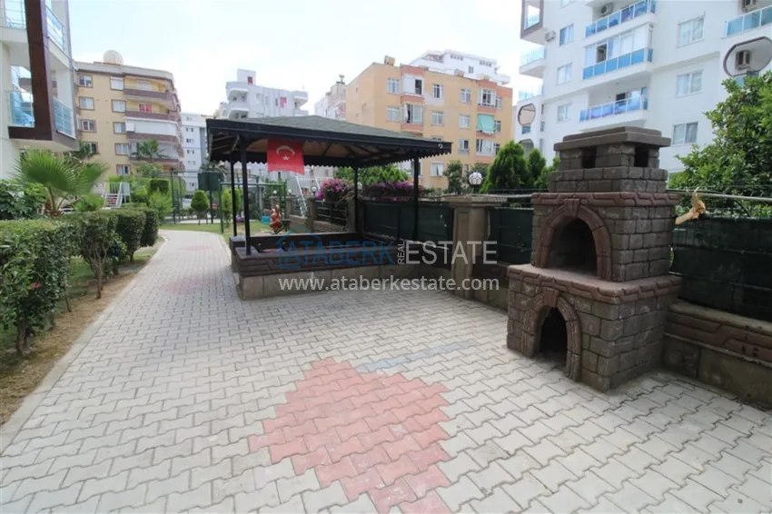 Однокомнатная меблированная квартира в 350 метрах от моря – Алания, район Махмутлар 10 